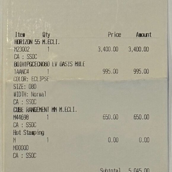 LOUIS VUITTON OASIS MULE MONOGRAM ECLIPSE (LV 8 = US 9-10) - Picture 10 of 10